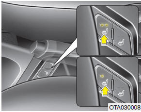 Calefacción del asiento (opcional)