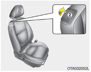 Entrada del asiento trasero