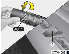 Posición de luces automáticas