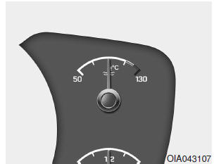 Indicadores de temperatura del motor