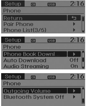 Configuración del Teléfono