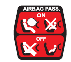 Airbag del acompañante OFF