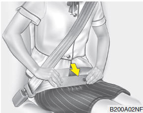 Cinturón con banda abdominal/de bandolera