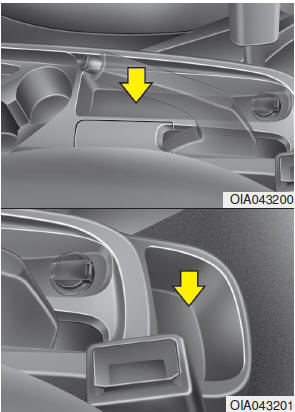 Almacenamiento en panel de mandos central