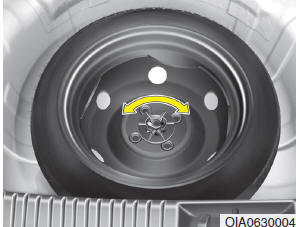 Cómo extraer la rueda de repuesto