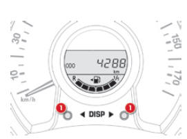 Cuentakilómetros total/ parcial
