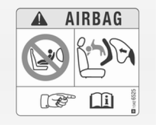 Sistemas de retención infantil en el asiento del acompañante con sistemas de airbag